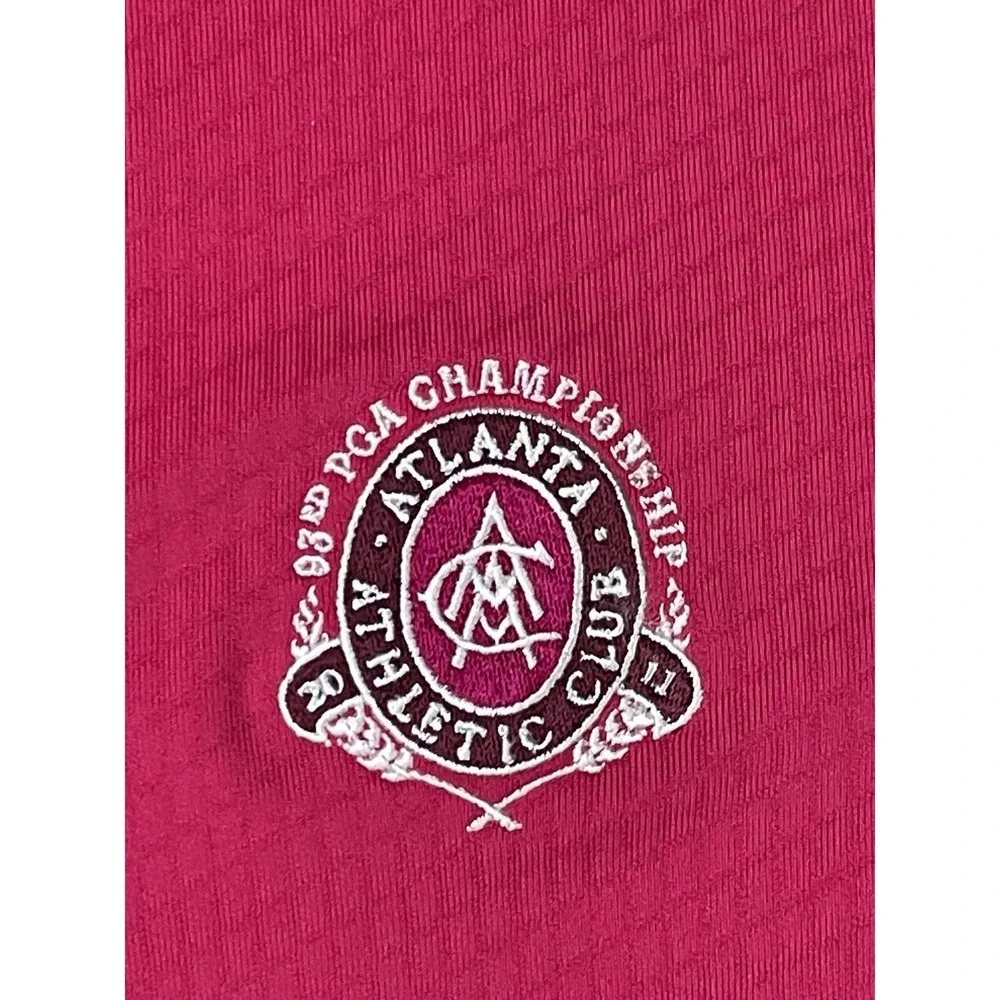 Nike Vintage Tiger Woods PGA Championship Polo‎ Atlanta Shirt Size Men's Large